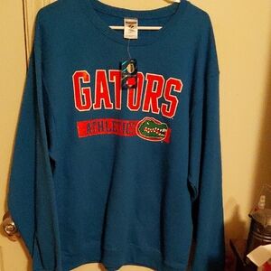 Jerzees Blue Gators Athletics Crewneck Sweater